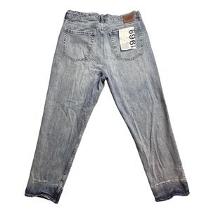 Gap Cheeky Straight 1969 Jeans Womens 14/32 Blue Medium Wash High Rise Denim